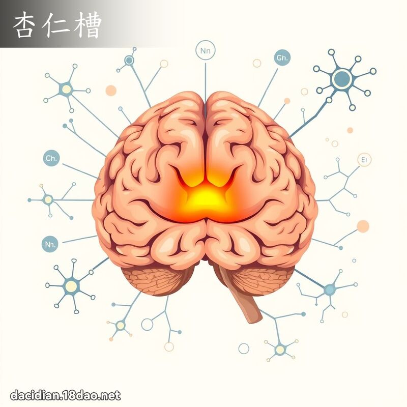 杏仁槽 - 國語大辭典配圖