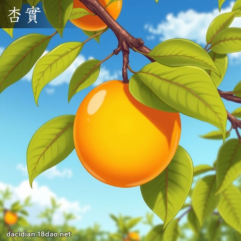 杏實 - 國語大辭典配圖