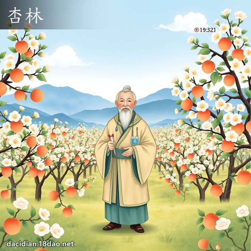 杏林 - 国语大辞典配图