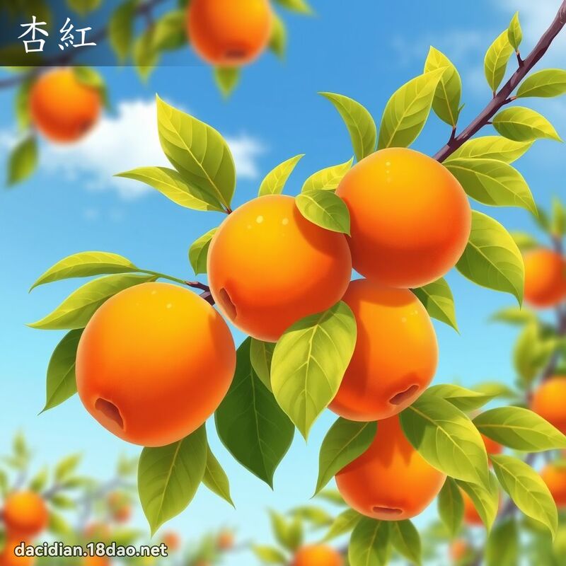 杏紅 - 國語大辭典配圖