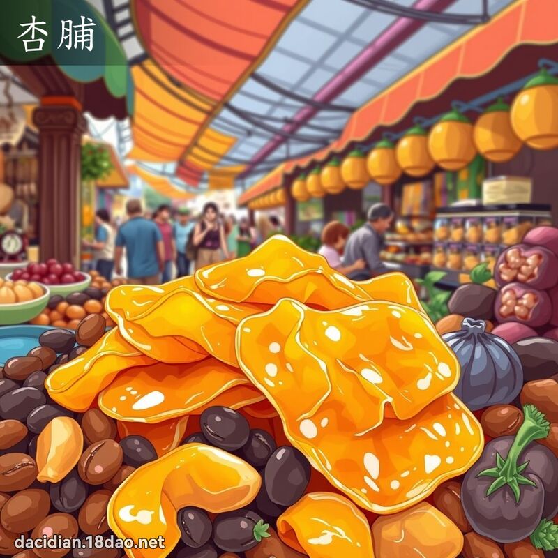 杏脯 - 國語大辭典配圖