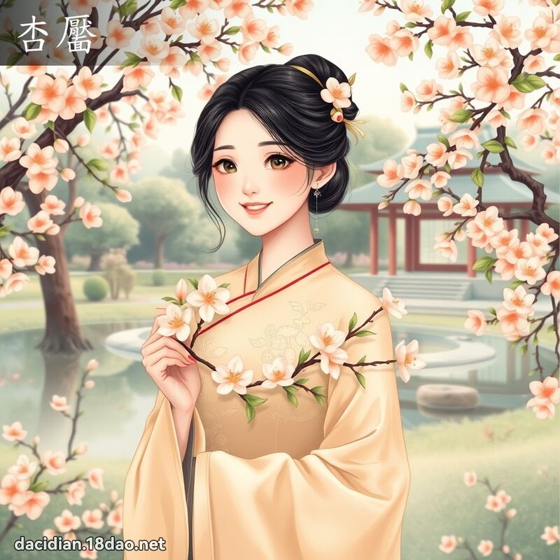 杏靨 - 國語大辭典配圖