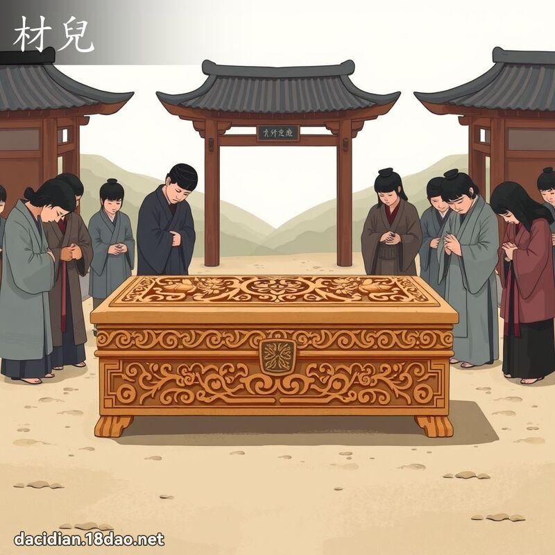 材兒 - 國語大辭典配圖