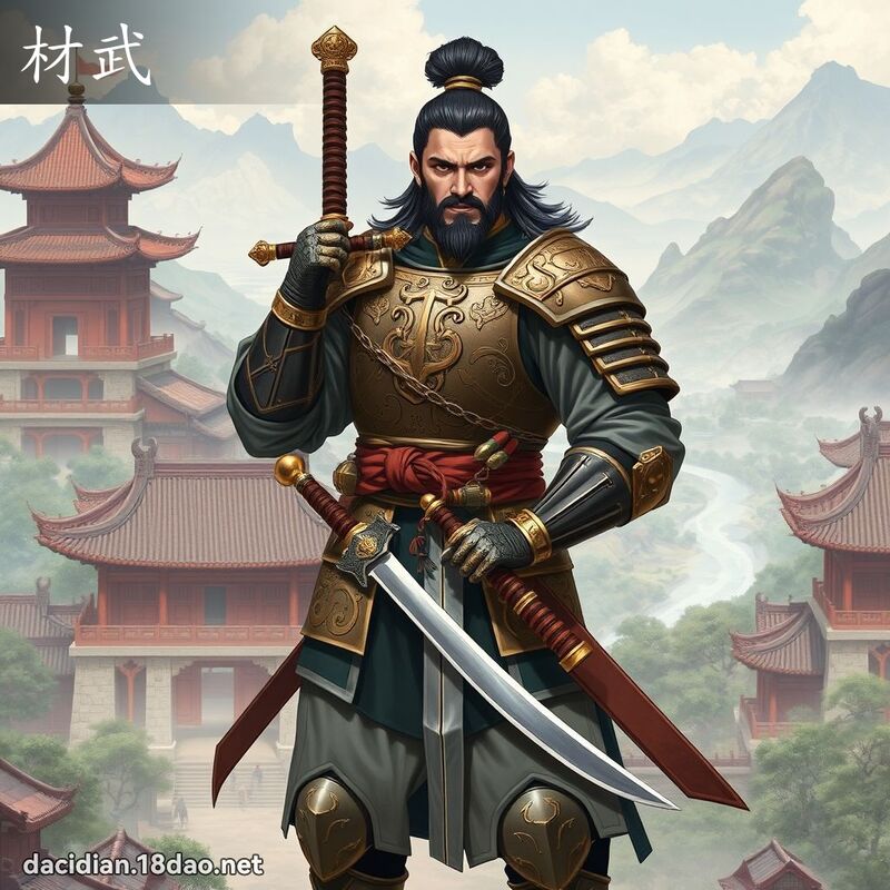 材武 - 國語大辭典配圖