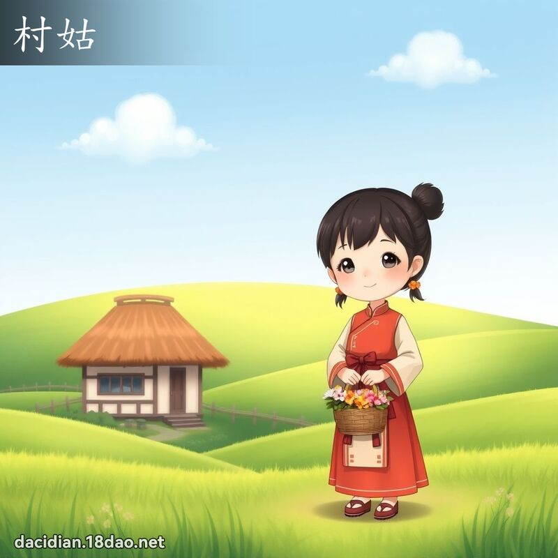 村姑 - 国语大辞典配图