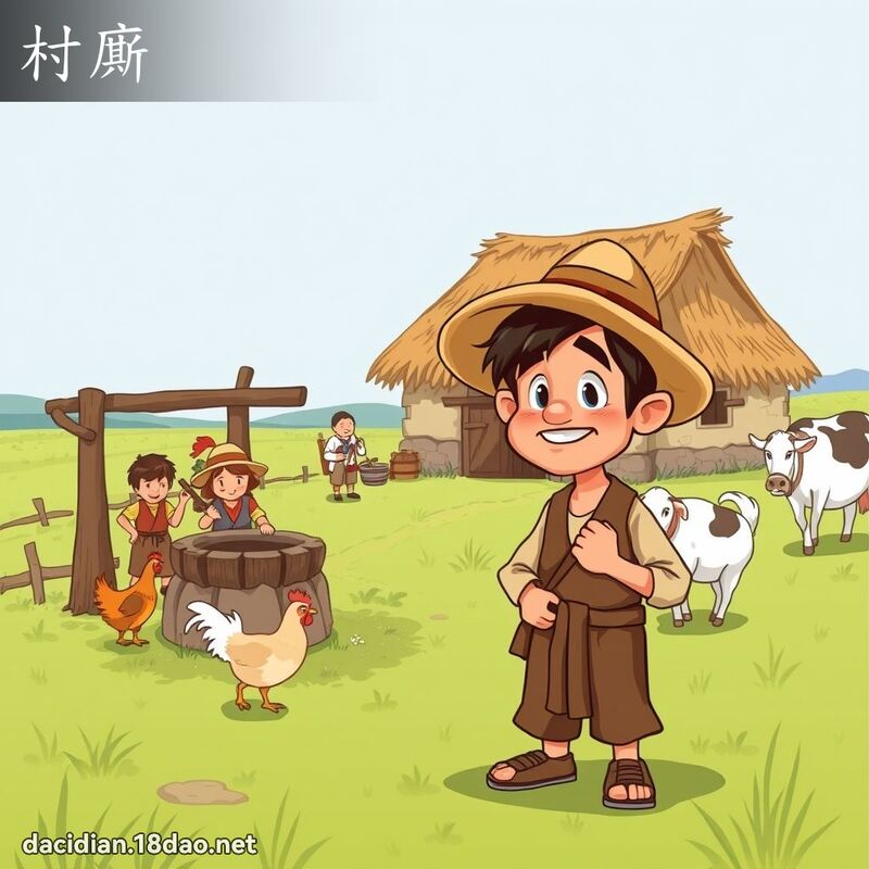 村廝 - 國語大辭典配圖