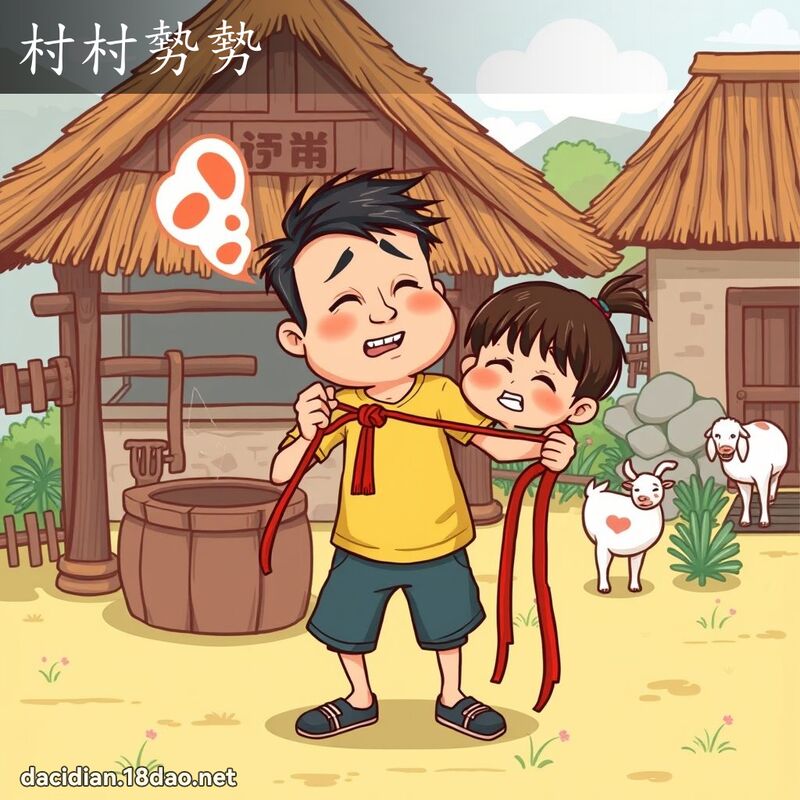 村村勢勢 - 國語大辭典配圖