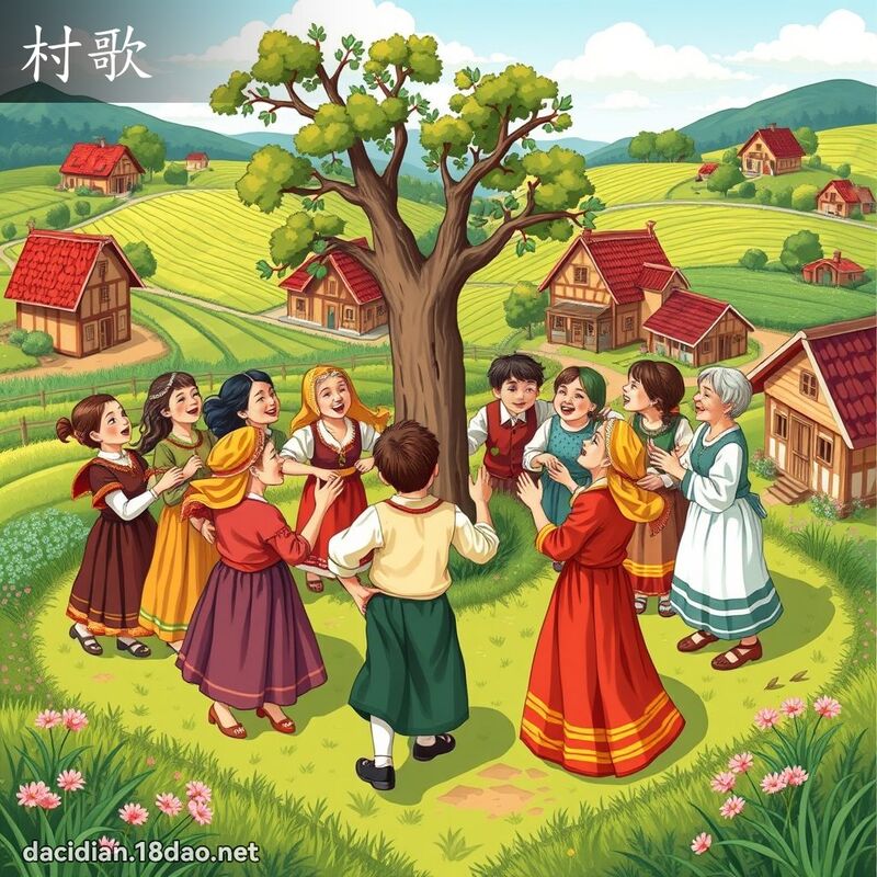 村歌 - 國語大辭典配圖
