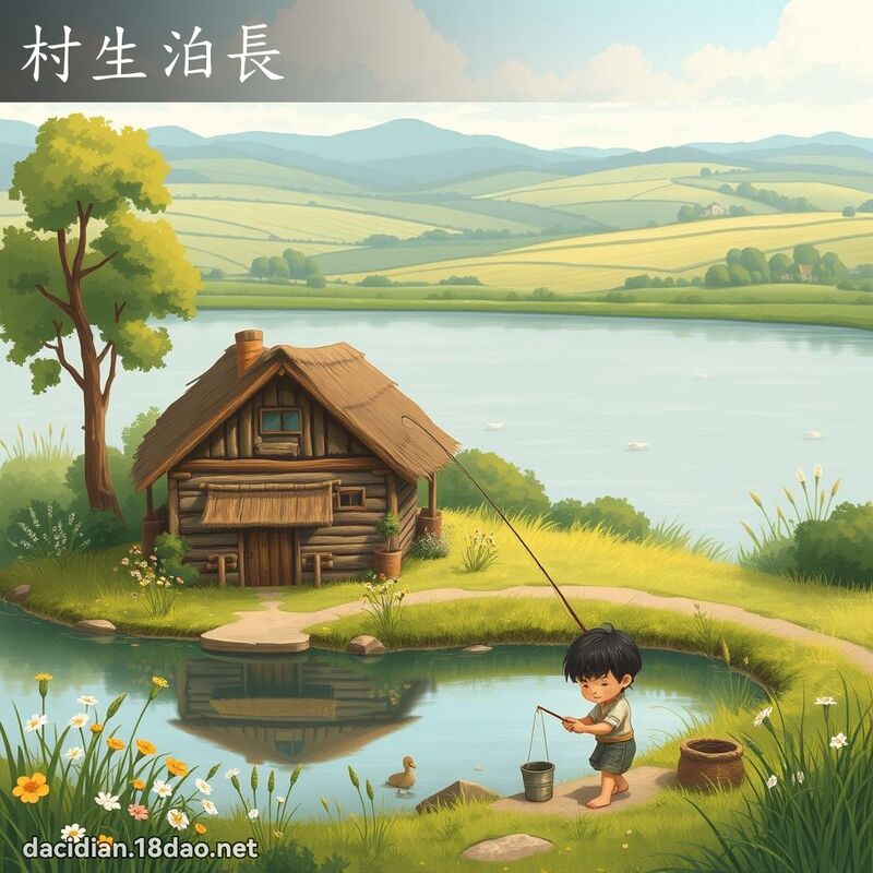 村生泊長 - 國語大辭典配圖