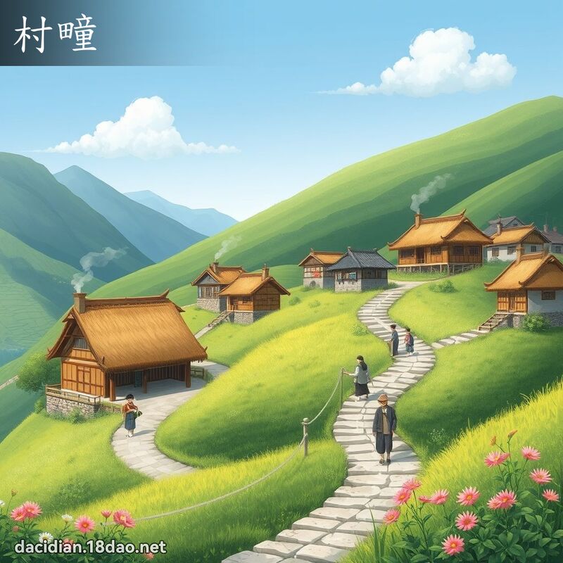 村疃 - 國語大辭典配圖
