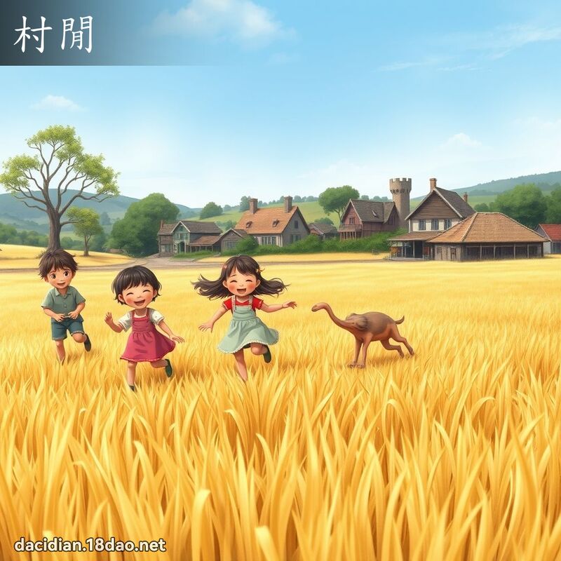村閒 - 國語大辭典配圖