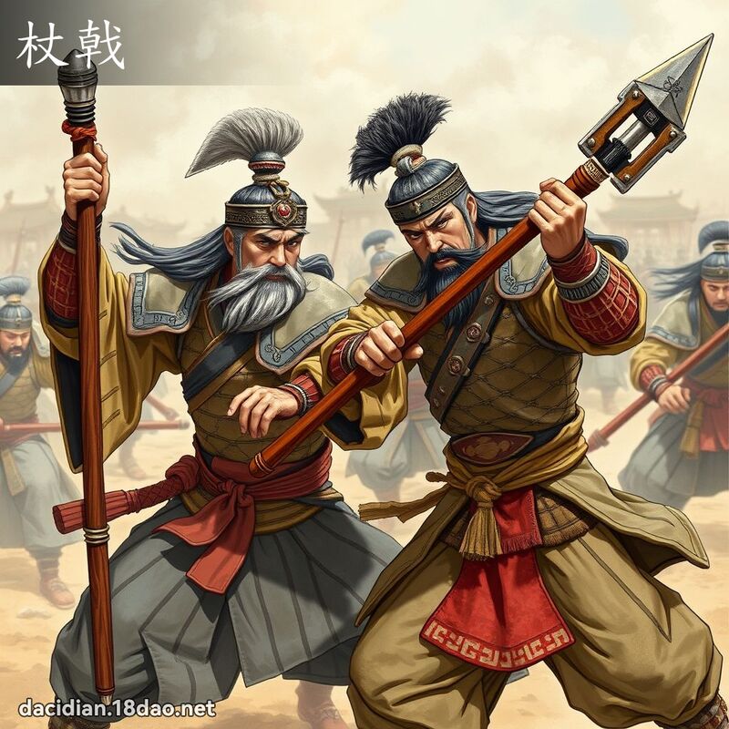 杖戟 - 国语大辞典配图