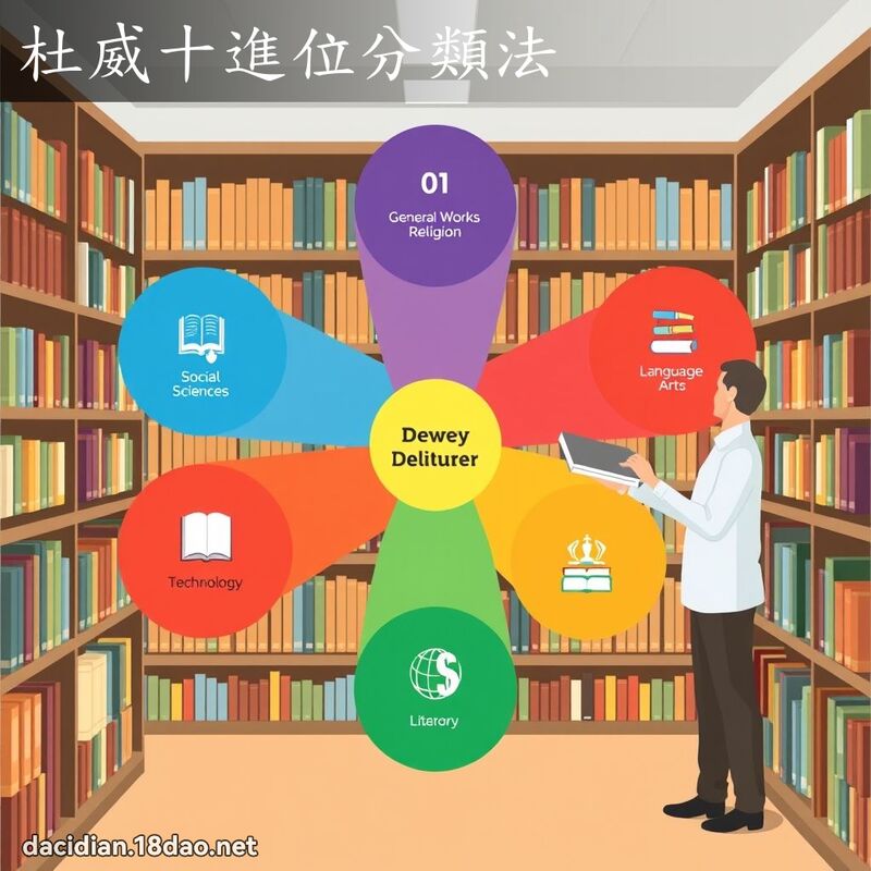 杜威十進位分類法 - 國語大辭典配圖
