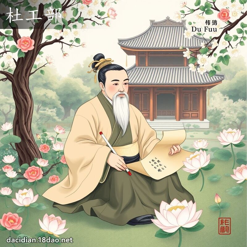 杜工部 - 國語大辭典配圖