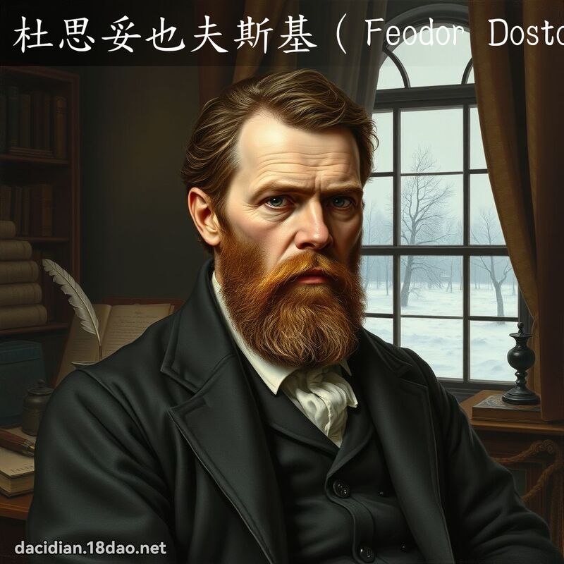 杜思妥也夫斯基（Feodor Dostoyevsk） - 國語大辭典配圖