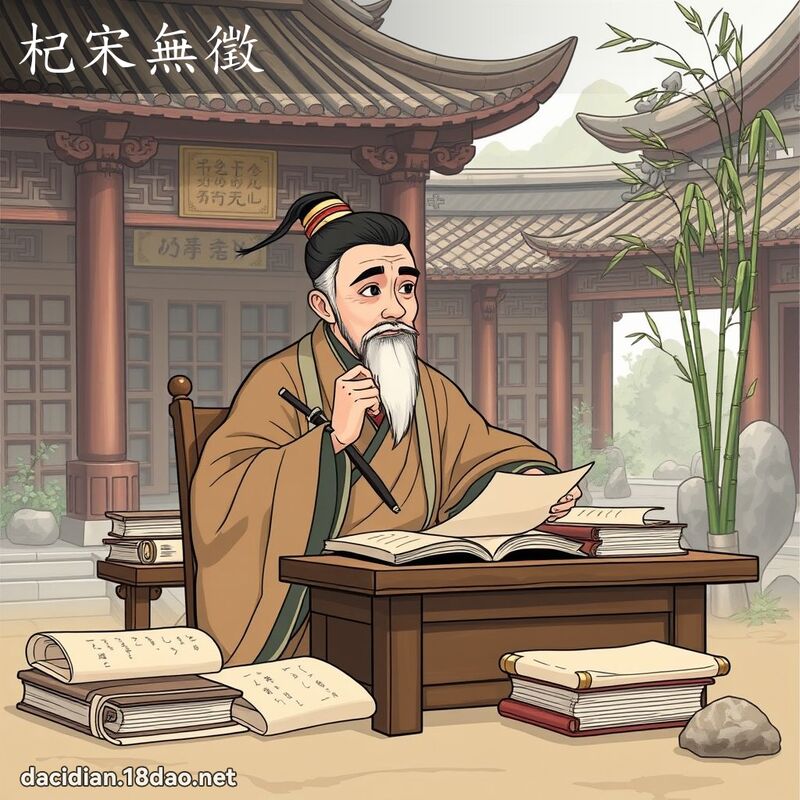 杞宋无征 - 国语大辞典配图