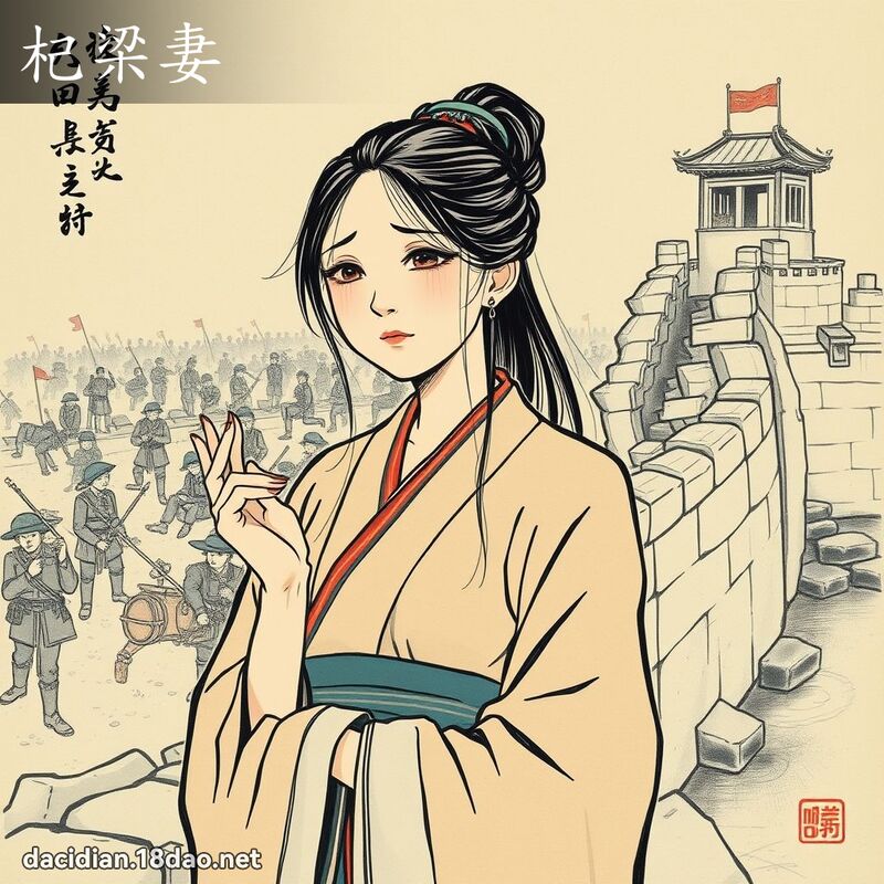 杞梁妻 - 国语大辞典配图