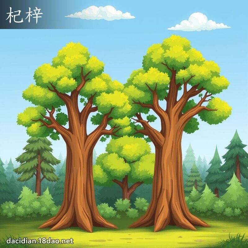 杞梓 - 国语大辞典配图