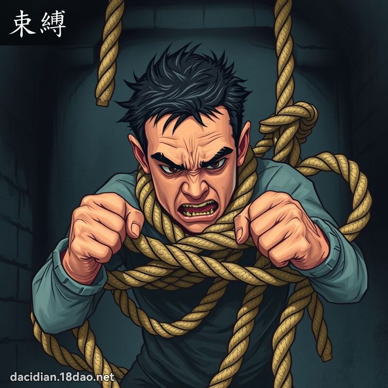 束缚 - 国语大辞典配图
