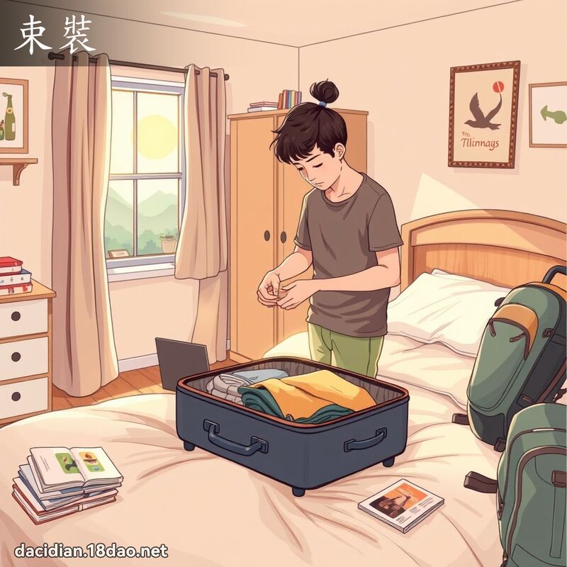 束装 - 国语大辞典配图