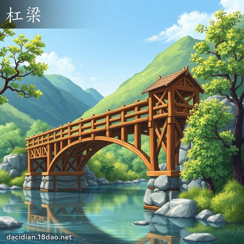 杠梁 - 國語大辭典配圖