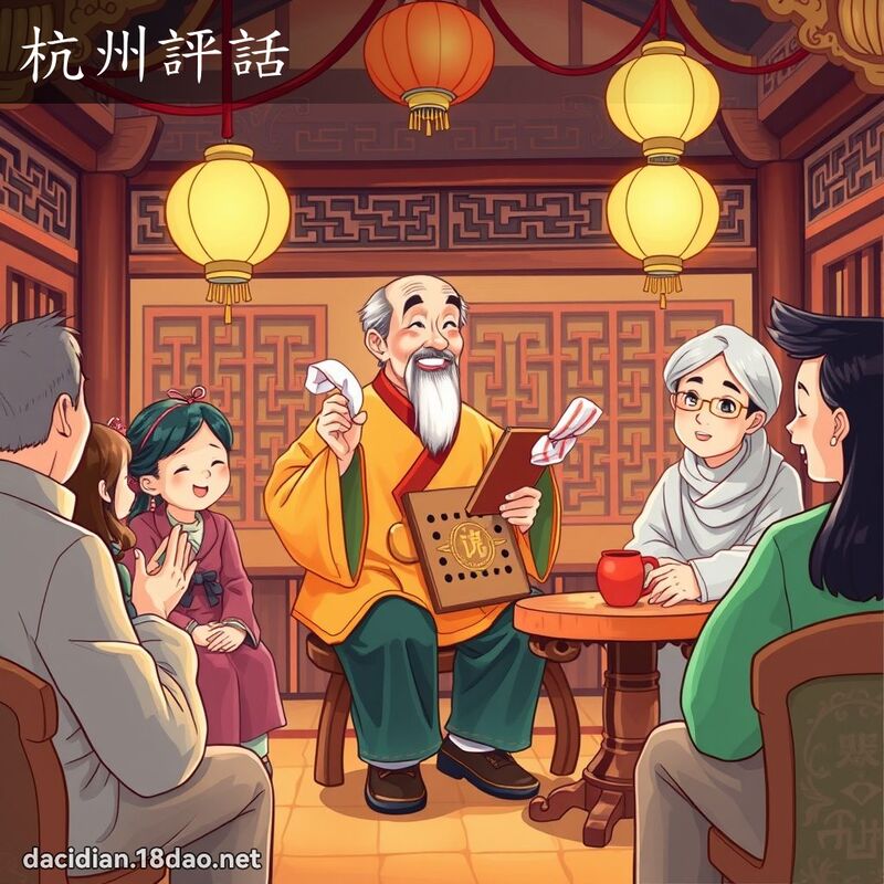 杭州评话 - 国语大辞典配图