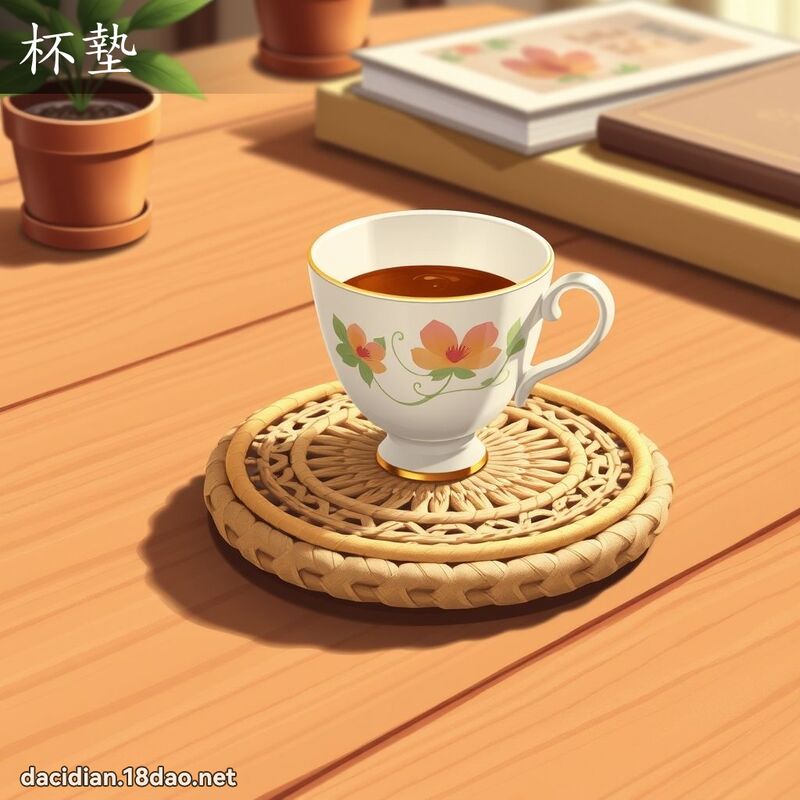杯垫 - 国语大辞典配图
