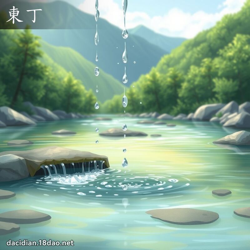 东丁 - 国语大辞典配图