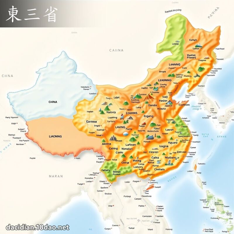 东三省 - 国语大辞典配图