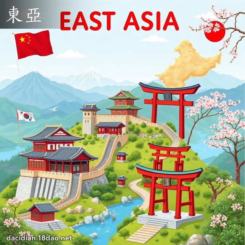 東亞 - 國語大辭典配圖