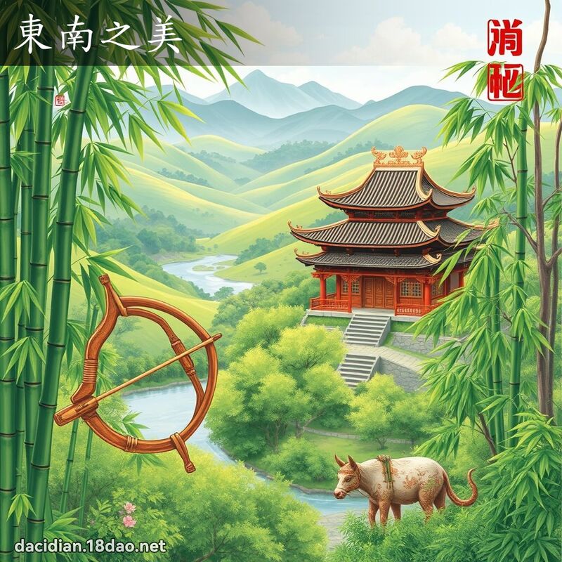 東南之美 - 國語大辭典配圖