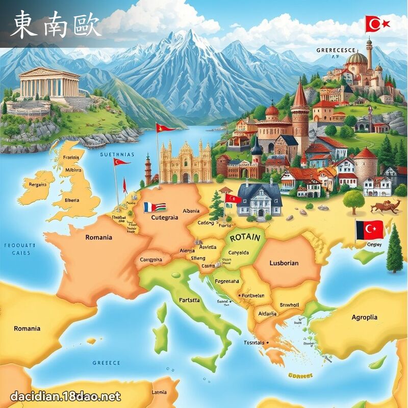東南歐 - 國語大辭典配圖