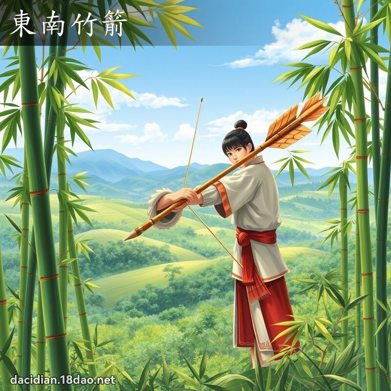 东南竹箭 - 国语大辞典配图