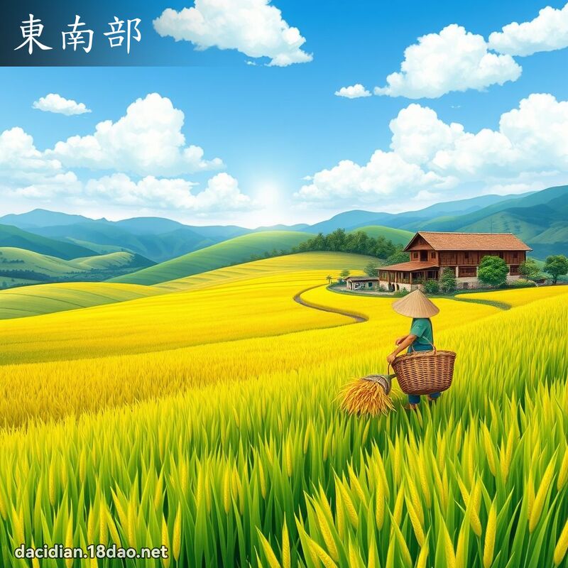 东南部 - 国语大辞典配图