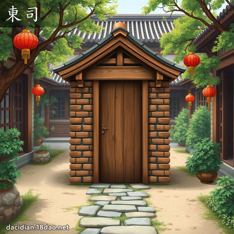 東司 - 國語大辭典配圖