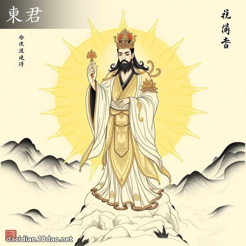 東君 - 國語大辭典配圖