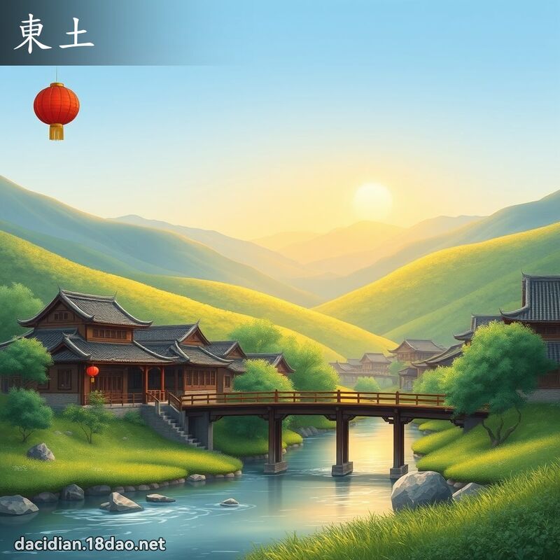 东土 - 国语大辞典配图