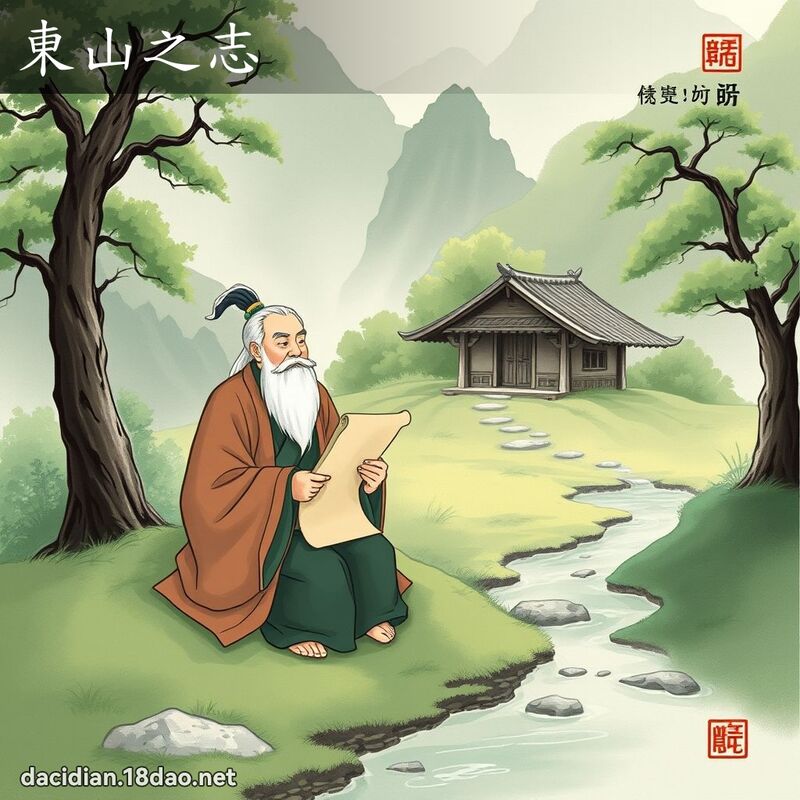 东山之志 - 国语大辞典配图