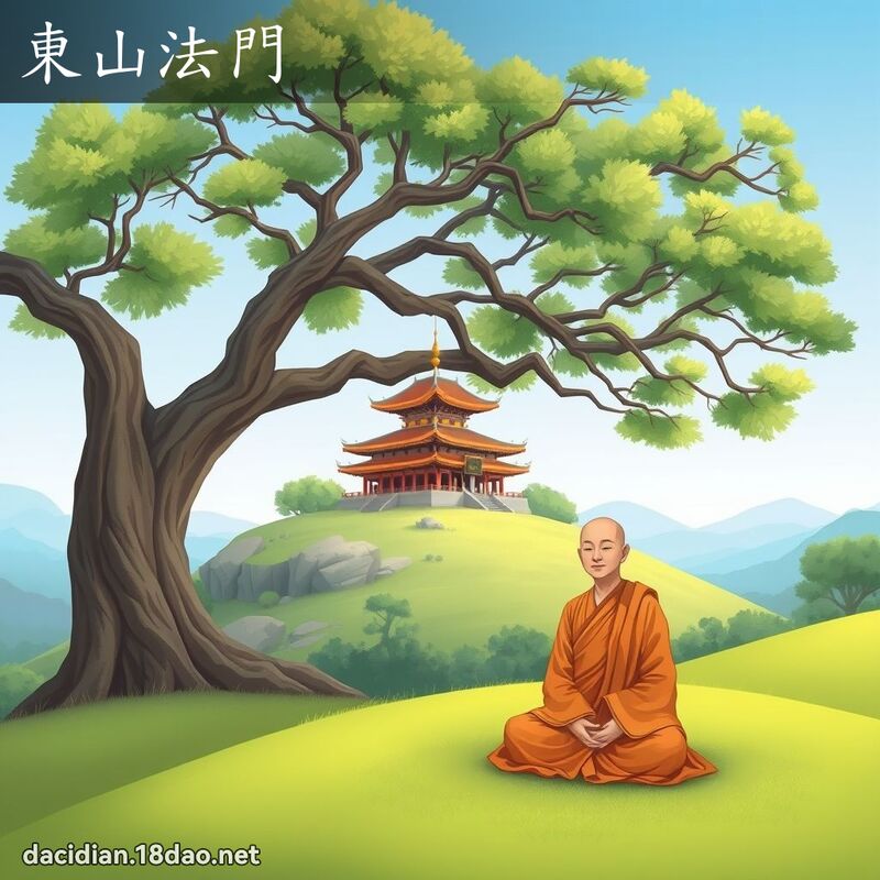 東山法門 - 國語大辭典配圖