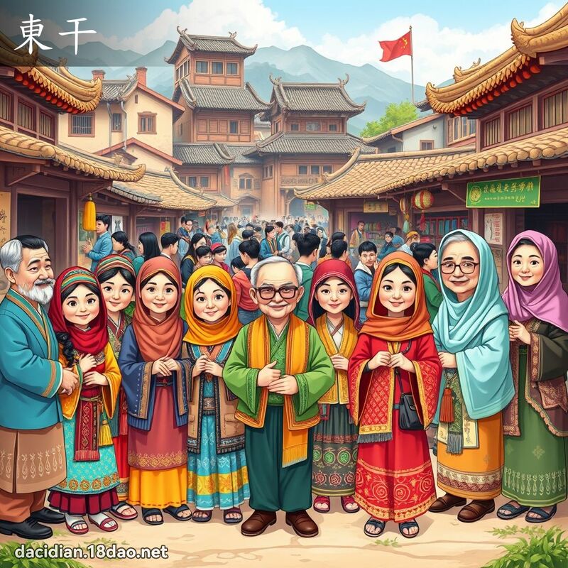 東干 - 國語大辭典配圖