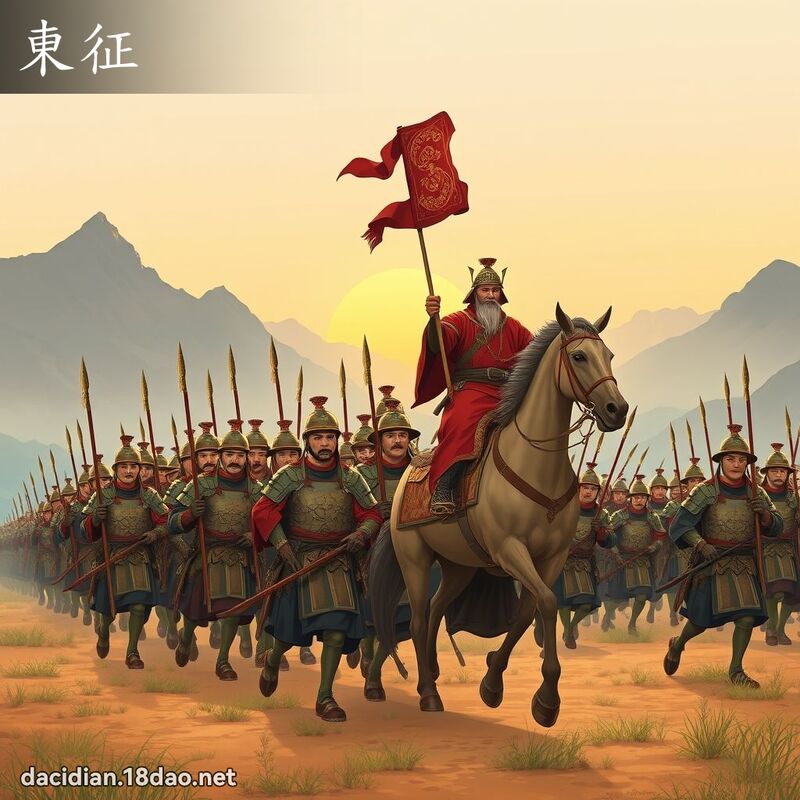 东征 - 国语大辞典配图