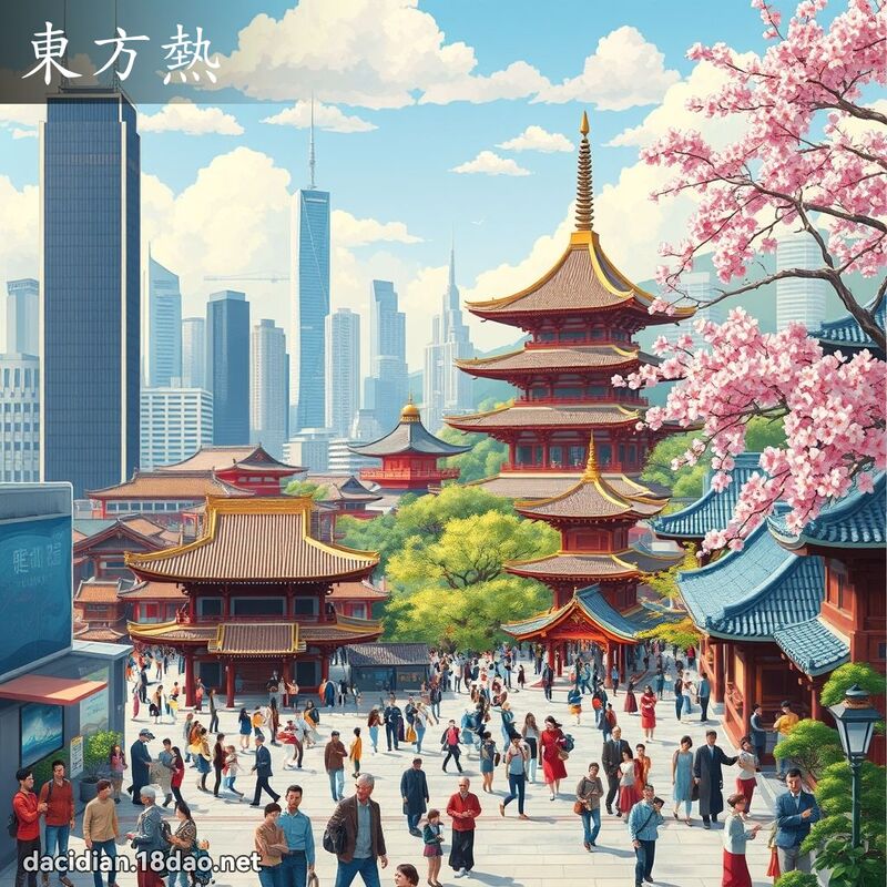 東方熱 - 國語大辭典配圖