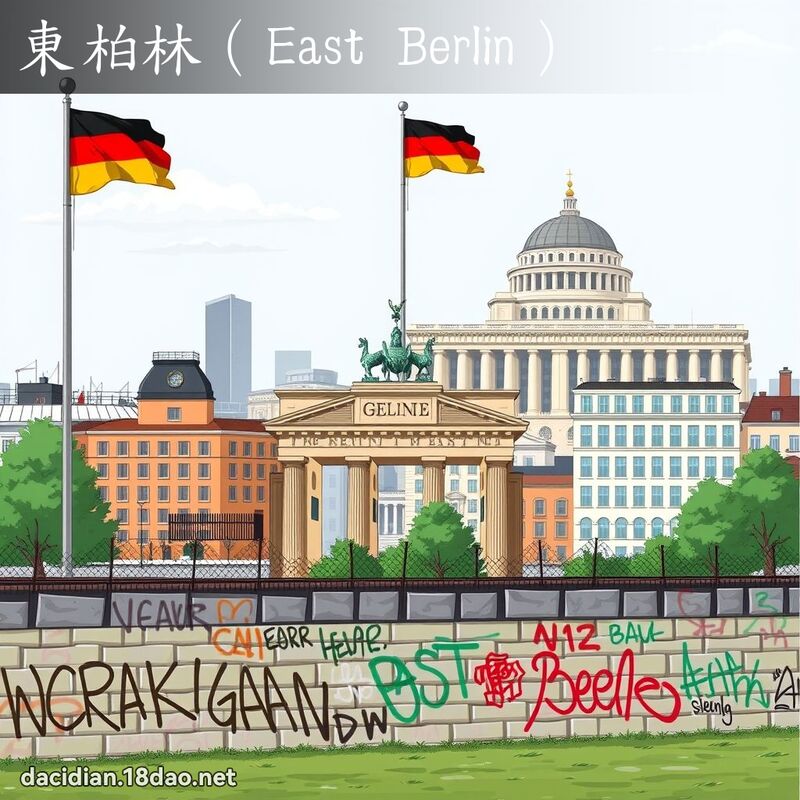 东柏林（East Berlin） - 国语大辞典配图
