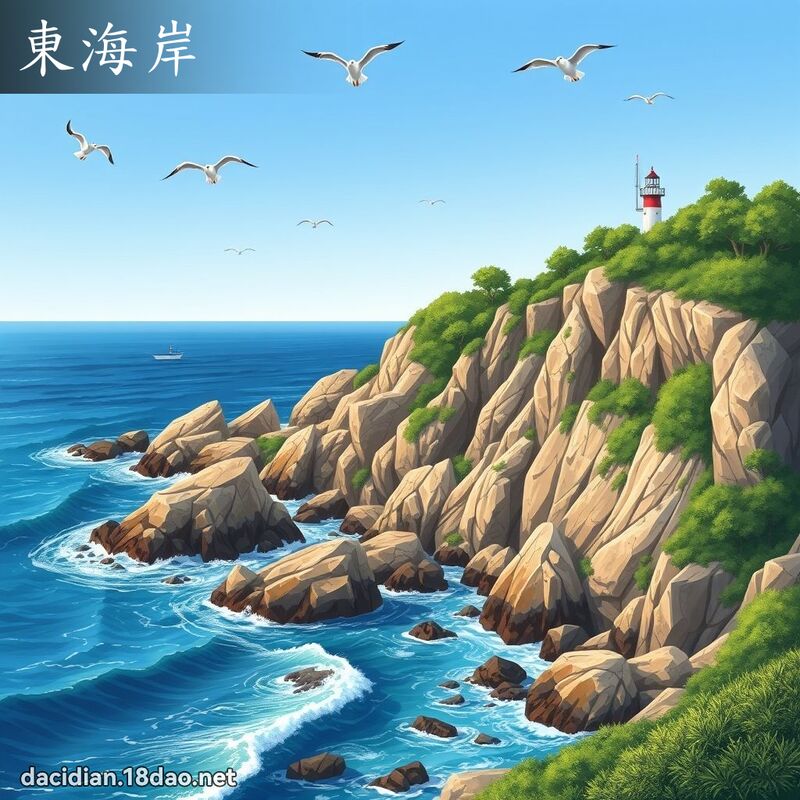 東海岸 - 國語大辭典配圖