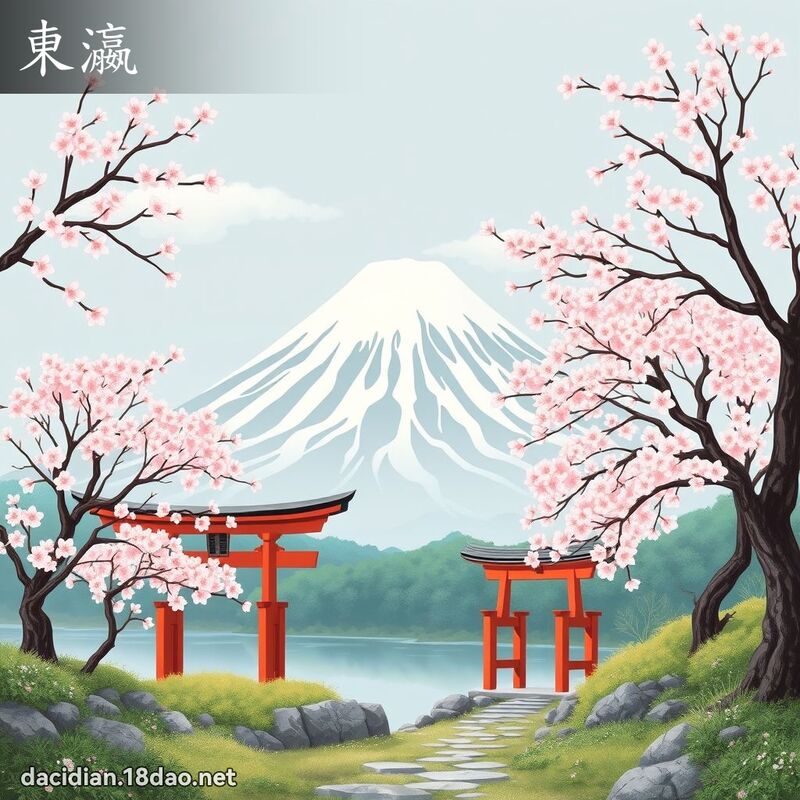 东瀛 - 国语大辞典配图