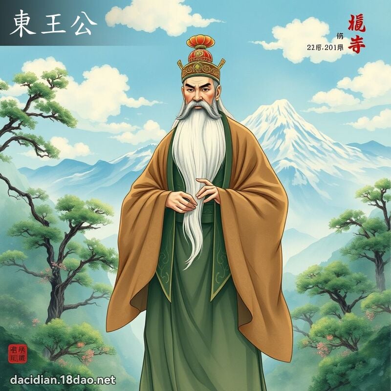 东王公 - 国语大辞典配图