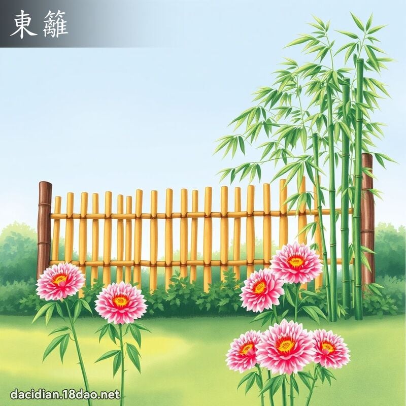 東籬 - 國語大辭典配圖