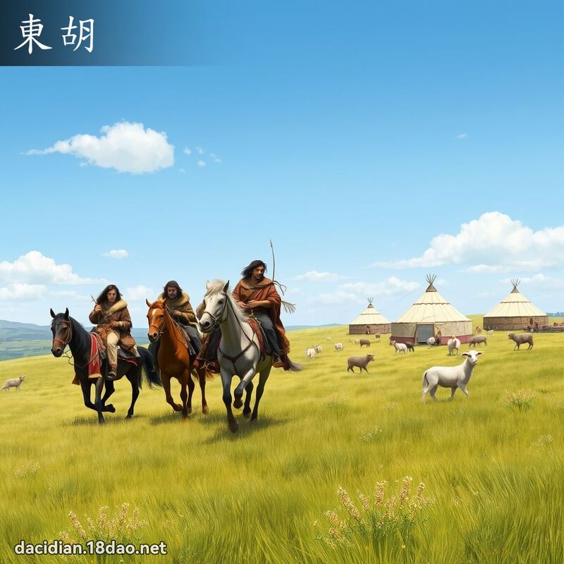 东胡 - 国语大辞典配图