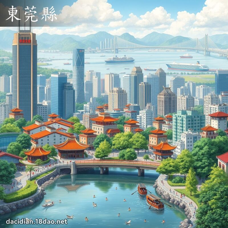 東莞縣 - 國語大辭典配圖