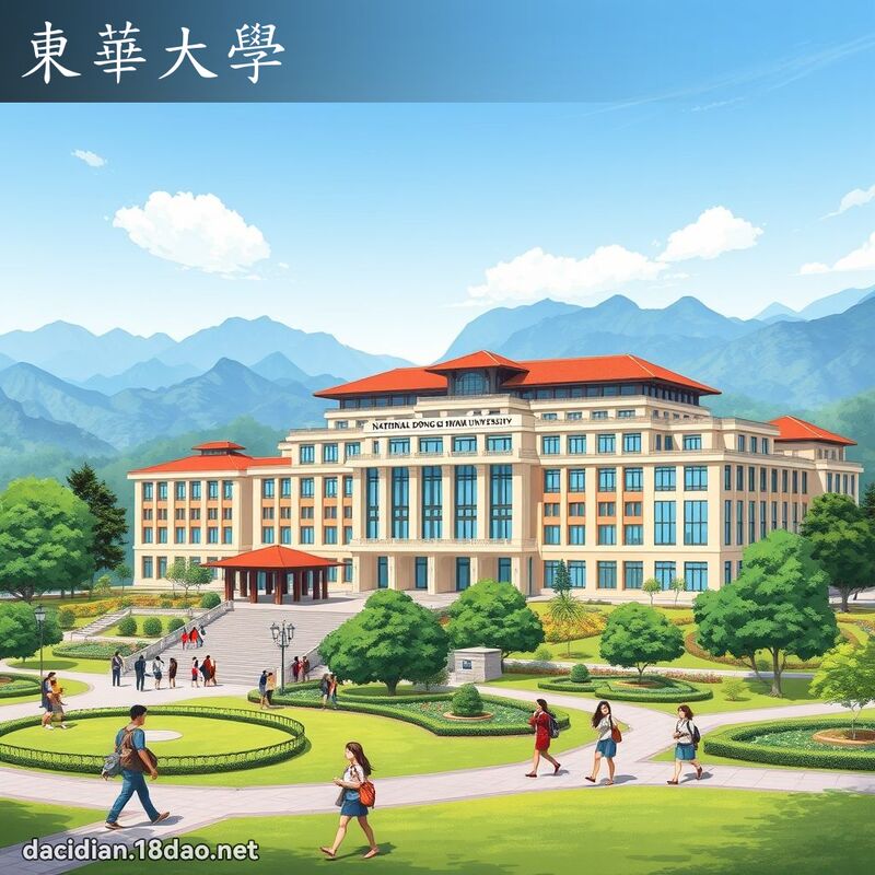 東華大學 - 國語大辭典配圖